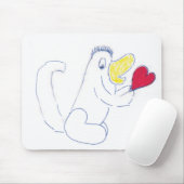 Liebe Bug Mousepad (Mit Mouse)