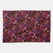 Liebe Bug & Niedlich Hearts Muster Geschirrtuch (Horizontal)