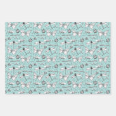 Liebe Bug Niedliche Insekten Schmetterling, Lady B Geschenkpapier Set (Vorderseite 3)