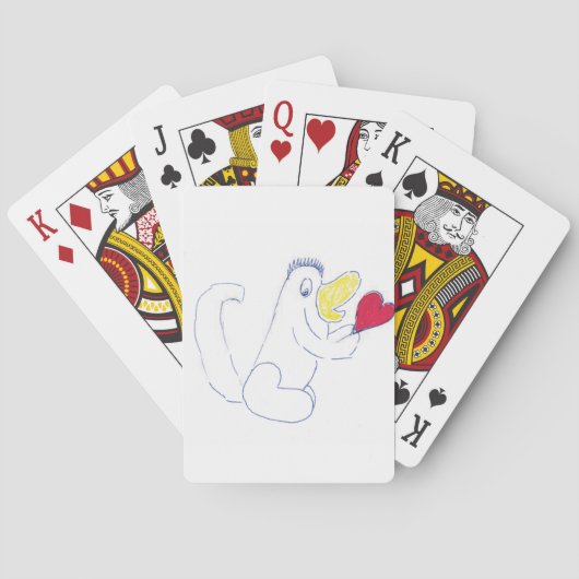 Liebe Bug Playing Cards Spielkarten (Rückseite)