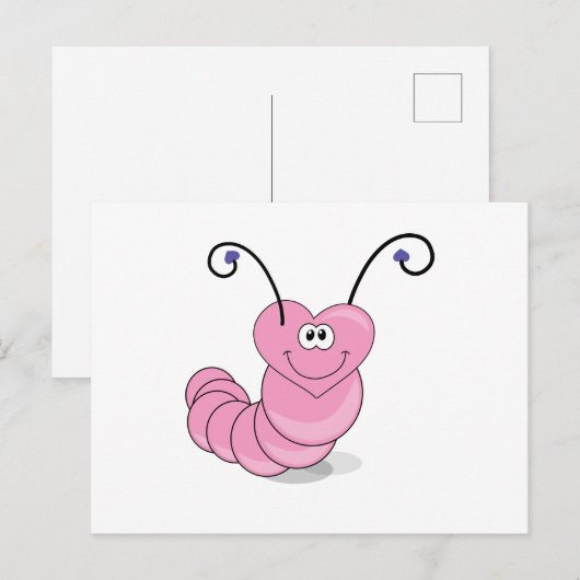 Liebe Bug Postkarte (Vorne/Hinten)