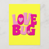 LIEBE BUG POSTKARTE (Vorderseite)