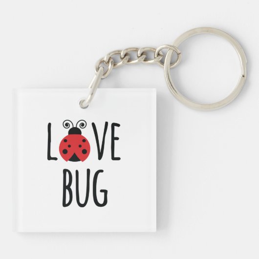 Liebe Bug Schlüsselanhänger (Rückseite)