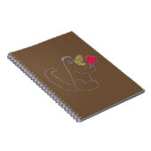 Liebe Bug Spiral Foto Notebook Notizblock (Rechte Seite)
