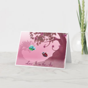 Liebe Bug Valentine Feiertagskarte