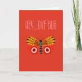 Liebe Bug Valentine's Day Card (Vorderseite)