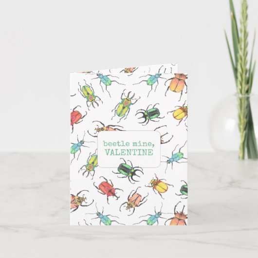 Liebe Bug Valentinstag (Vorderseite)