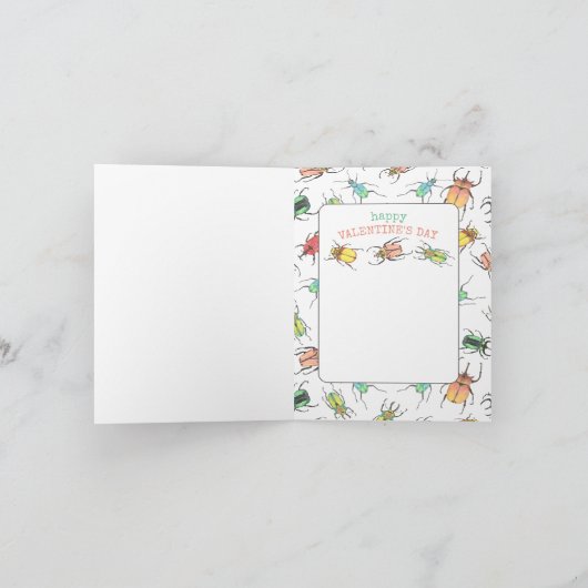 Liebe Bug Valentinstag (Innenseite)