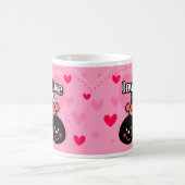 Liebe Bug - Valentinstag Kaffeetasse (Mittel)