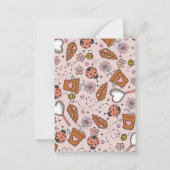 Liebe Bug Valentinstag Mitteilungskarte (Rückseite)