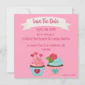 Liebe Bug Wedding Announcement Custom Save the Dat Save The Date (Rückseite)