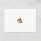 Liebe Bug Wildblume Bücher für Kinderdusche Begleitkarte (Rückseite)