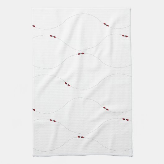 Liebe Bugs Geschirrtuch (Vertikal)