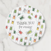 Liebe Bugs Käfer Vielen Dank Geschenkanhänger (Vorderseite)