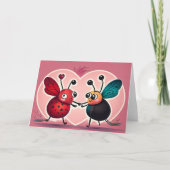 Liebe-Bugs-Merkkarte (Vorderseite)