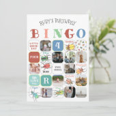 Liebe Bugs Party Bingo Game Card (Version 4) Einladung (Stehend Vorderseite)