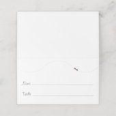 Liebe Bugs Platzkarte (Außenseite Aufgefaltet)