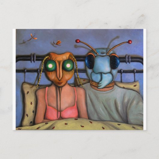 Liebe Bugs Postkarte (Vorderseite)