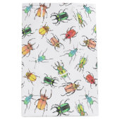Liebe Bugs Wasserfarbenkäfer mit Herz Mittlere Geschenktüte (Vorderseite)