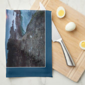 Liebe Builds Bridges Handtuch (Viertel Falte)