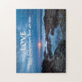 Liebe Builds Bridges Puzzle (Vertikal)