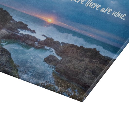 Liebe Builds Bridges Schneidebrett (Ecke)