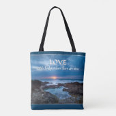 Liebe Builds Bridges Taschen (Rückseite)