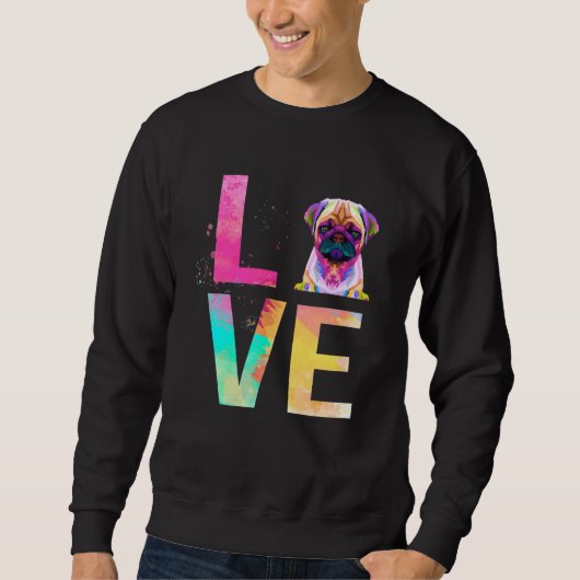Liebe Bulldog Sweatshirt (Vorderseite)