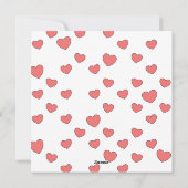 Liebe Bunnies Feiertagskarte (Rückseite)