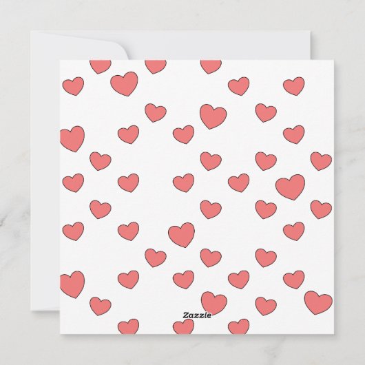 Liebe Bunnies Feiertagskarte (Rückseite)