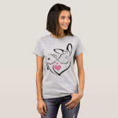Liebe Bunnies Kanbit T - Shirt (Vorne ganz)