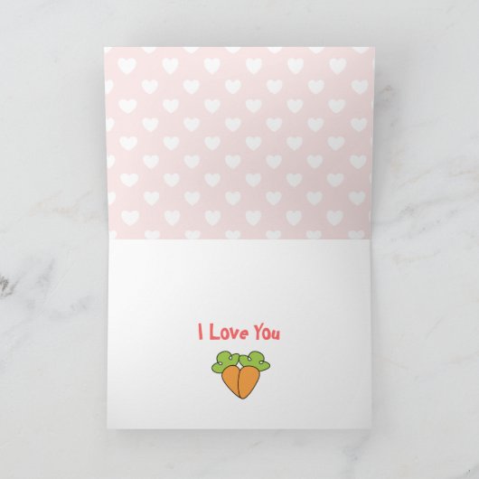 Liebe Bunnies Karte (Innenseite)