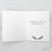 Liebe Bunnies Personalisiert Hochzeit Glückwunsch Karte (Innenseite)