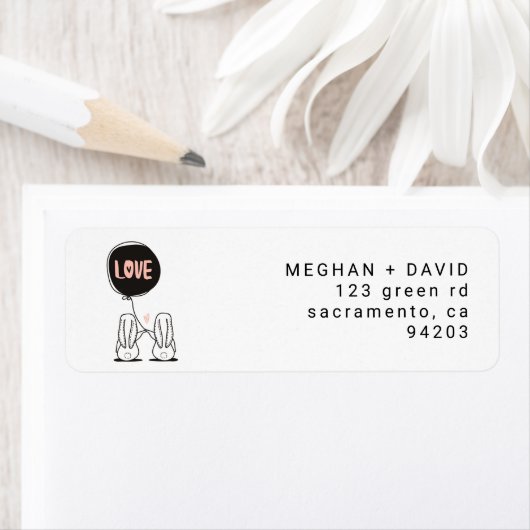 Liebe Bunnies | Rücksendeadresse (Insitu)