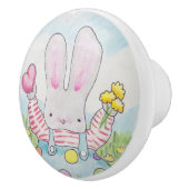 Liebe Bunny Knopf Keramikknauf (Rechts)