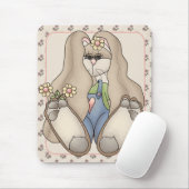 Liebe Bunny Mousepad (Mit Mouse)