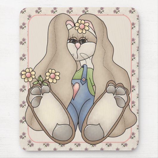 Liebe Bunny Mousepad (Vorne)