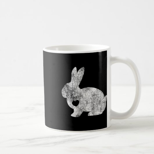 Liebe Bunny Rabbit Lover Tierbesitzer Ostergi Kaffeetasse (Rechts)