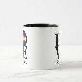 LIEBE Burg Rock Tasse (Zentrum)