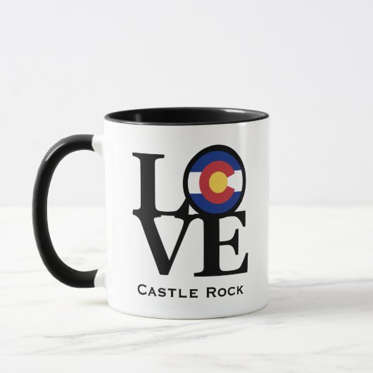 LIEBE Burg Rock Tasse (Links)