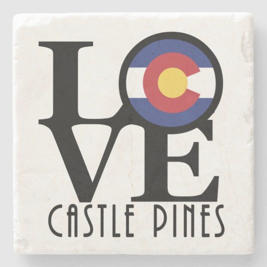 LIEBE Burgen von Bellinzona Steinuntersetzer (Vorderseite)