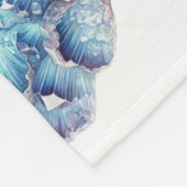 Liebe Butterfly Blumenrahmen Grundfarbiger T - Shi Fleecedecke (Ecke)