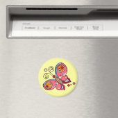 Liebe Butterfly Magnet (In Situ (Geschirrspüler))