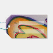 Liebe Butterfly Word Custom Card Geschenktasten Geschenkanhänger (Rückseite Horizontal)