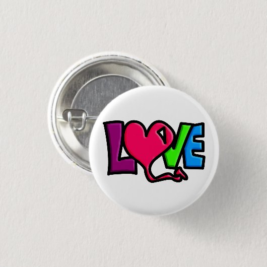 Liebe Button (Vorne & Hinten)