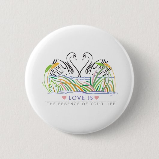 Liebe Button (Vorderseite)