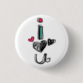 Liebe Button (Vorderseite)