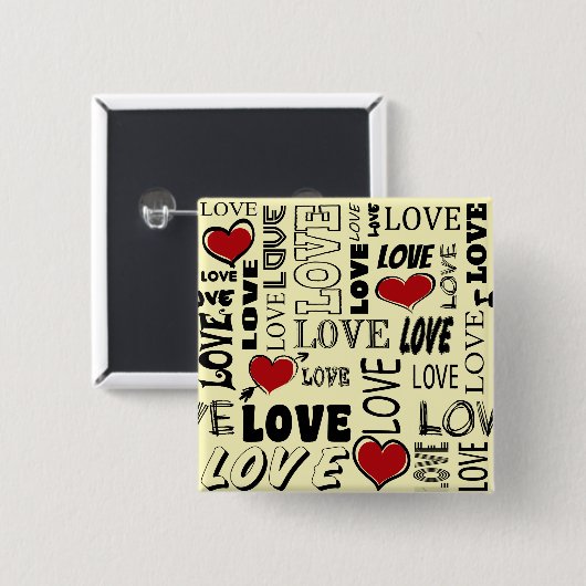 Liebe Button (Vorne & Hinten)