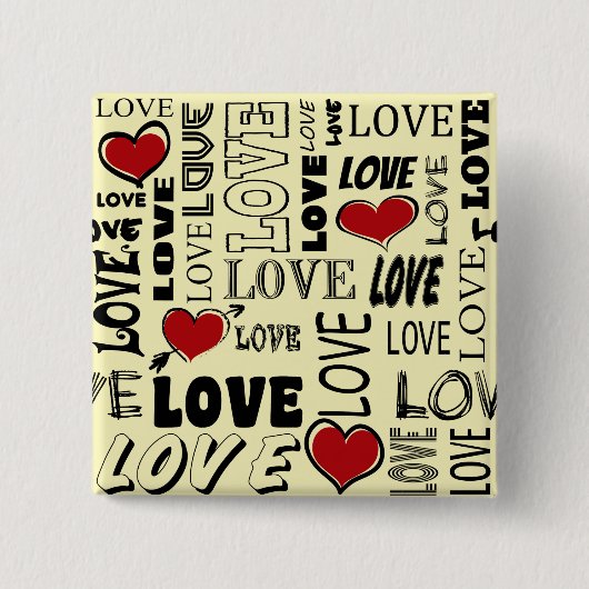 Liebe Button (Vorderseite)