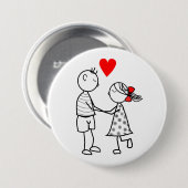 LIEBE BUTTON (Vorne & Hinten)